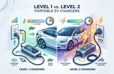 Level 1 vs. Level 2 Portable EV Chargers