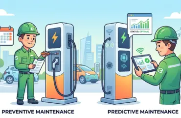 Preventive vs. Predictive Maintenance for EV Charging Networks