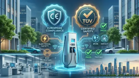 CE and TUV Certification for EV Chargers