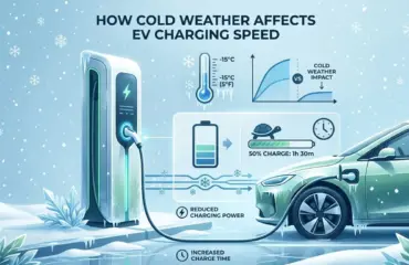 Cold Weather Slows EV Charging Speed