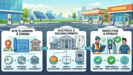 Commercial EV Charging Station Permits and Zoning Laws Explained