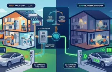 Dynamic Load Balancing in Home EV Charging Stations