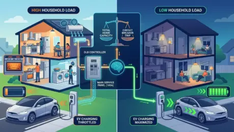 Dynamic Load Balancing in Home EV Charging Stations