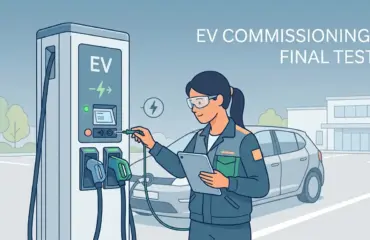 EV Charger Commissioning Checklists for Large Commercial Projects