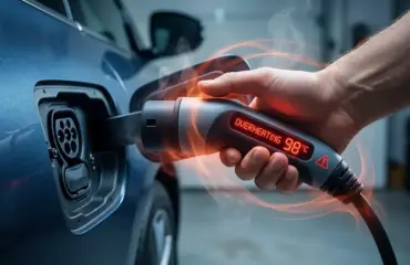 EV Charging Cable So Hot
