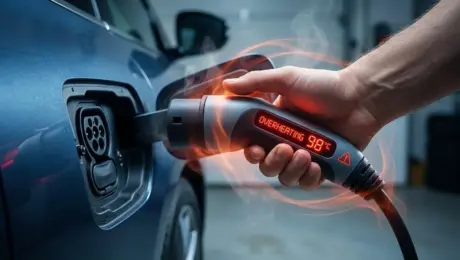 EV Charging Cable So Hot