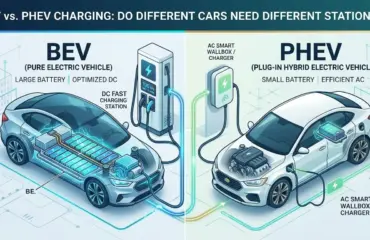 EV vs. PHEV Charging Infrastructure