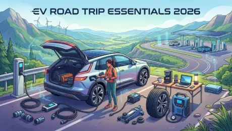 Essential Road Trip Accessories for EV Drivers