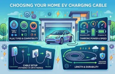 How to Choose the Right EV Charging Cable for Your Home