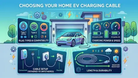 How to Choose the Right EV Charging Cable for Your Home