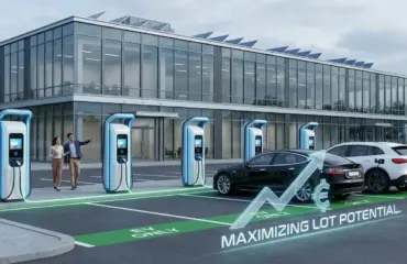 How to Monetize Your Parking Lot with Commercial EV Charging Stations