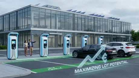 How to Monetize Your Parking Lot with Commercial EV Charging Stations
