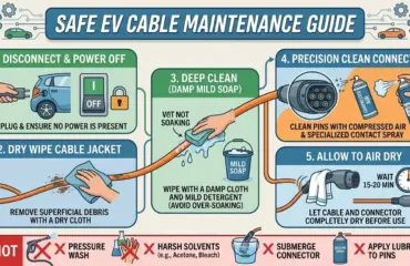 How to Safely Clean and Maintain Your EV Charging Cable