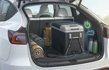 How to Safely Power a Mini-Fridge in Your Tesla