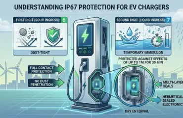 IP67 Waterproof Ratings for EV Chargers