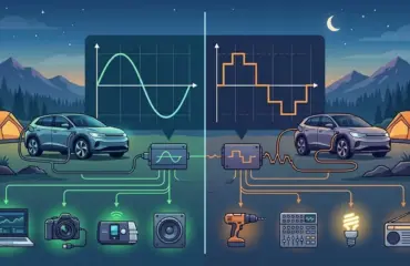 Pure Sine Wave vs. Modified Sine Wave Inverters for EV Camping