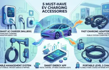 Top 5 Must-Have Charging Accessories for New EV Owners