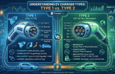 Type 1 vs. Type 2 EV Chargers What’s the Difference