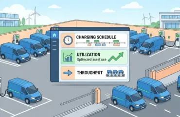 Charging Schedules, Utilization, and Throughput