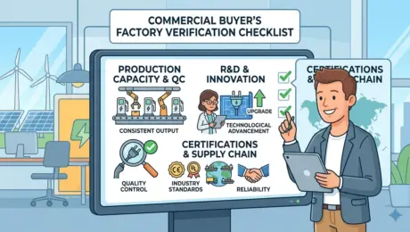 What Commercial Buyers Should Verify Before Approving an EV Charger Factory Partner